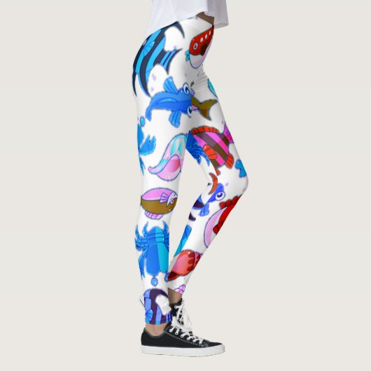 Gevist patroon leggings (Rechts)