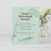 Gevist Pensioen Partij Rod n Reel Kaart (Staand voorkant)