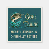 Gevist Pensioenpartij - Gone Gevist Servet (Voorkant)