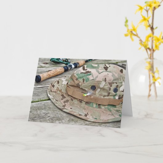 Gevist Pet met kleine Vaderdag Kaart (Gele Bloem)