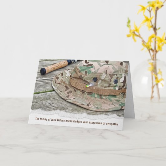 Gevist Pet Sympathie Hartelijk dank Kaart (Gele Bloem)