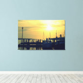 Gevist Pier Art Canvas (Insitu (Houten vloer))