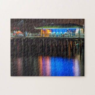 Gevist pier- en glaswater legpuzzel