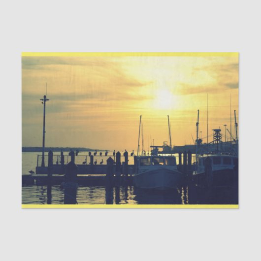 Gevist pier tissuepapier (Voorkant)