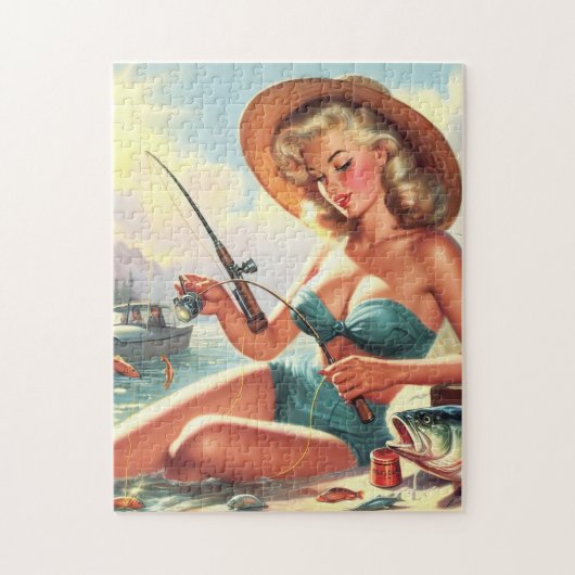  Gevist Pin Up Legpuzzel (Verticaal)