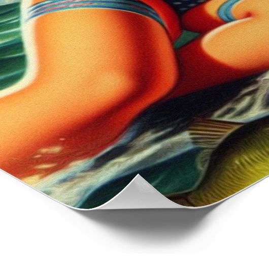 Gevist Pin Up Poster (Hoek)