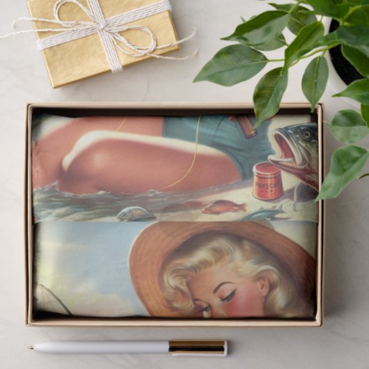 Gevist Pin Up Tissuepapier (Geschenk)