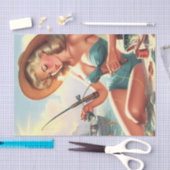 Gevist Pin Up Tissuepapier (Craft)