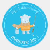 Gevist Polar Beer Blue Reward Sticker (Voorkant)