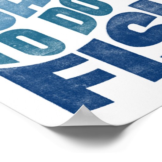 Gevist Poster - Alles wat ik wil afdrukken in de F (Hoek)