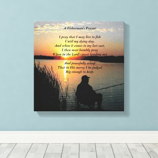 Gevist Prayer Canvas Afdruk (Insitu (Houten vloer))