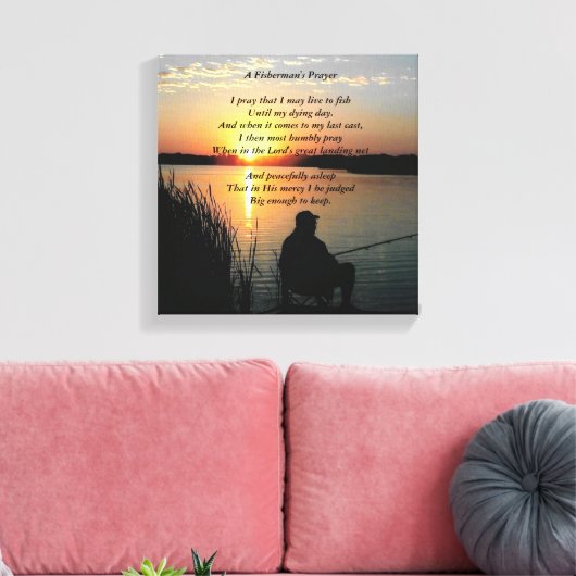 Gevist Prayer Canvas Afdruk (Insitu (Woonkamer))