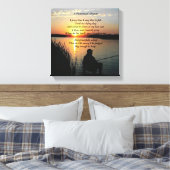 Gevist Prayer Canvas Afdruk (Insitu (Slaapkamer))