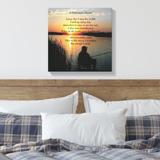 Gevist Prayer Canvas Afdruk (Insitu (Slaapkamer))