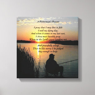 Gevist Prayer Canvas Afdruk