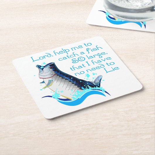 Gevist Prayer Kartonnen Onderzetters (Schuin)