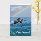 Gevist Regenboogpensioen Kaart (Gele Bloem)