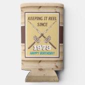 Gevist Retro Reeling Seltzer Blikjeskoeler (Achterkant)