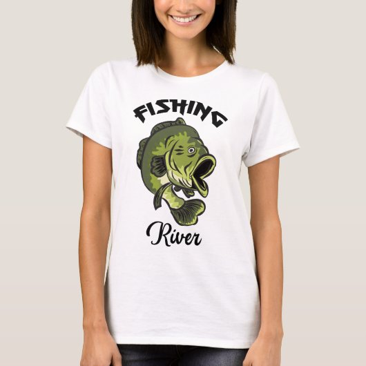 Gevist rivierteken t-shirt (Voorkant)