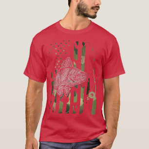 Gevist Rod American Flag Vist Gift for T-shirt
