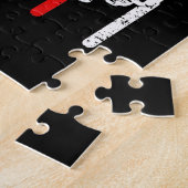 Gevist Rod American Flag  Vist Legpuzzel (Zijkant)