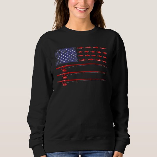 Gevist Rod American Flag Vist Trui (Voorkant)