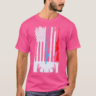 Gevist Rod Shotgun Hertenvlag T-shirt