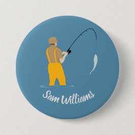 Gevist Ronde Button 7,6 Cm