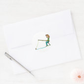 Gevist Ronde Sticker (Envelop)