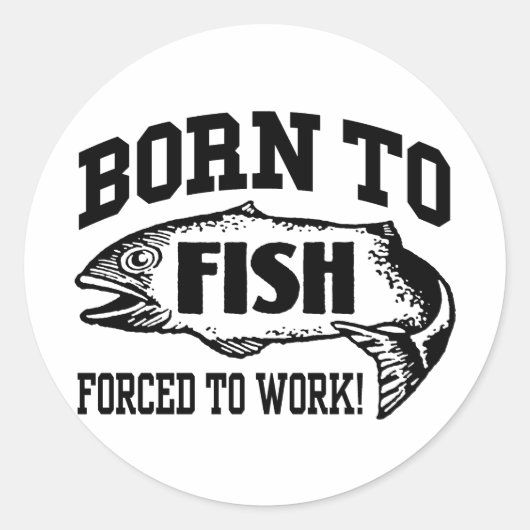 Gevist Ronde Sticker (Voorkant)