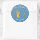 Gevist Ronde Sticker (Tas)