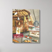 Gevist Satchel Canvas Afdruk (Voorkant)