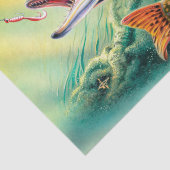 Gevist schattig weefsel Tissuepapier (Detail)