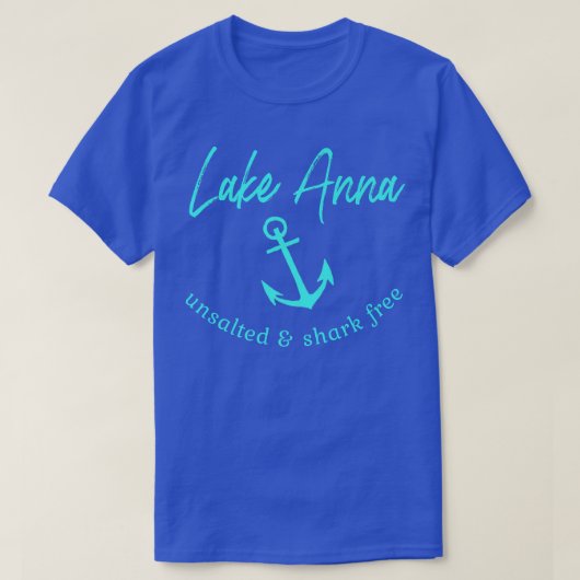 Gevist schip van de Anna-ongezouten haaienvrije bo T-shirt (Design voorkant)