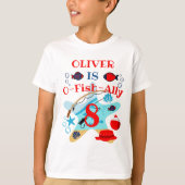 Gevist shirt van de vogeldag O-Fish-Ally (Voorkant)