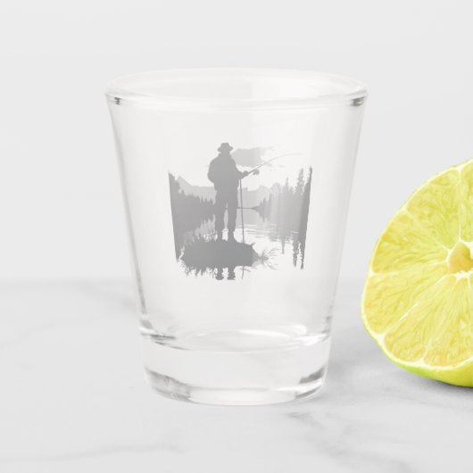 Gevist Shot Glas (Achterkant)