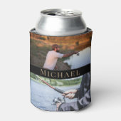 Gevist sportvisser blikjeskoeler (Blikje Voorkant)