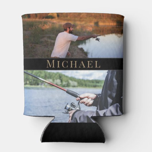 Gevist sportvisser blikjeskoeler (Achterkant)