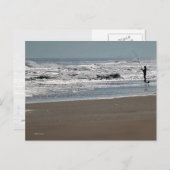 Gevist spuitwater briefkaart (Voorkant / Achterkant)