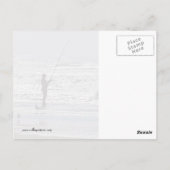 Gevist spuitwater briefkaart (Achterkant)