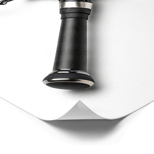 Gevist staaf en haspel poster (Hoek)