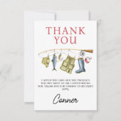  Gevist staaf O-Fish-Ally Een Verjaardag Bedankkaart (Voorkant)