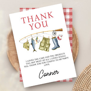 Gevist staaf O-Fish-Ally Een Verjaardag Bedankkaart