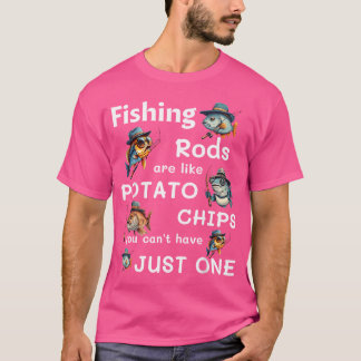 Gevist staven zijn als aardappelchips die je niet t-shirt