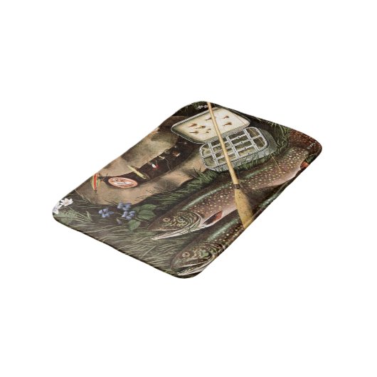 Gevist stilleven badmat (Gekanteld)