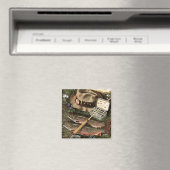 Gevist stilleven magneet (Insitu (Vaatwasser))