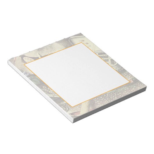 Gevist stilleven notitieblok (Schuin)