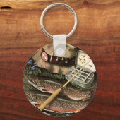 Gevist stilleven sleutelhanger (Voorkant)