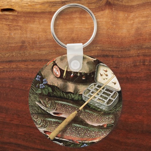 Gevist stilleven sleutelhanger (Voorkant)