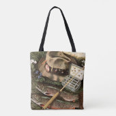 Gevist stilleven tote bag (Achterkant)